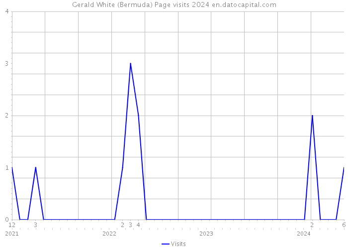 Gerald White (Bermuda) Page visits 2024 