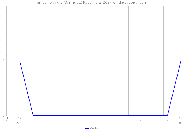 James Tweedie (Bermuda) Page visits 2024 