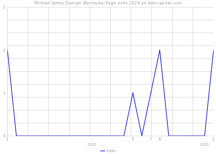 Michael James Duncan (Bermuda) Page visits 2024 