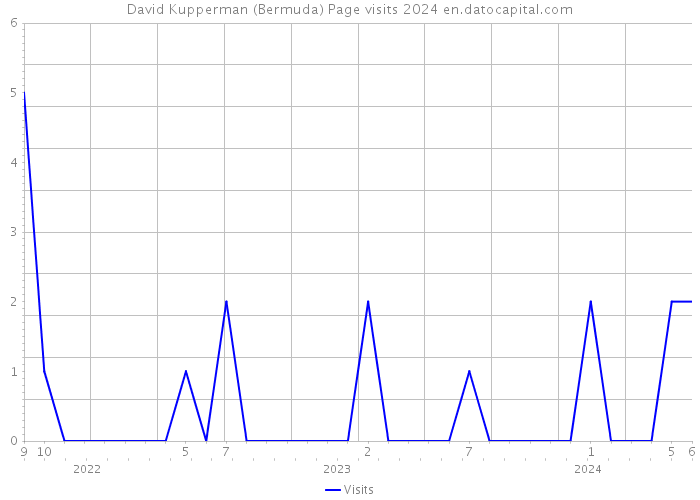 David Kupperman (Bermuda) Page visits 2024 